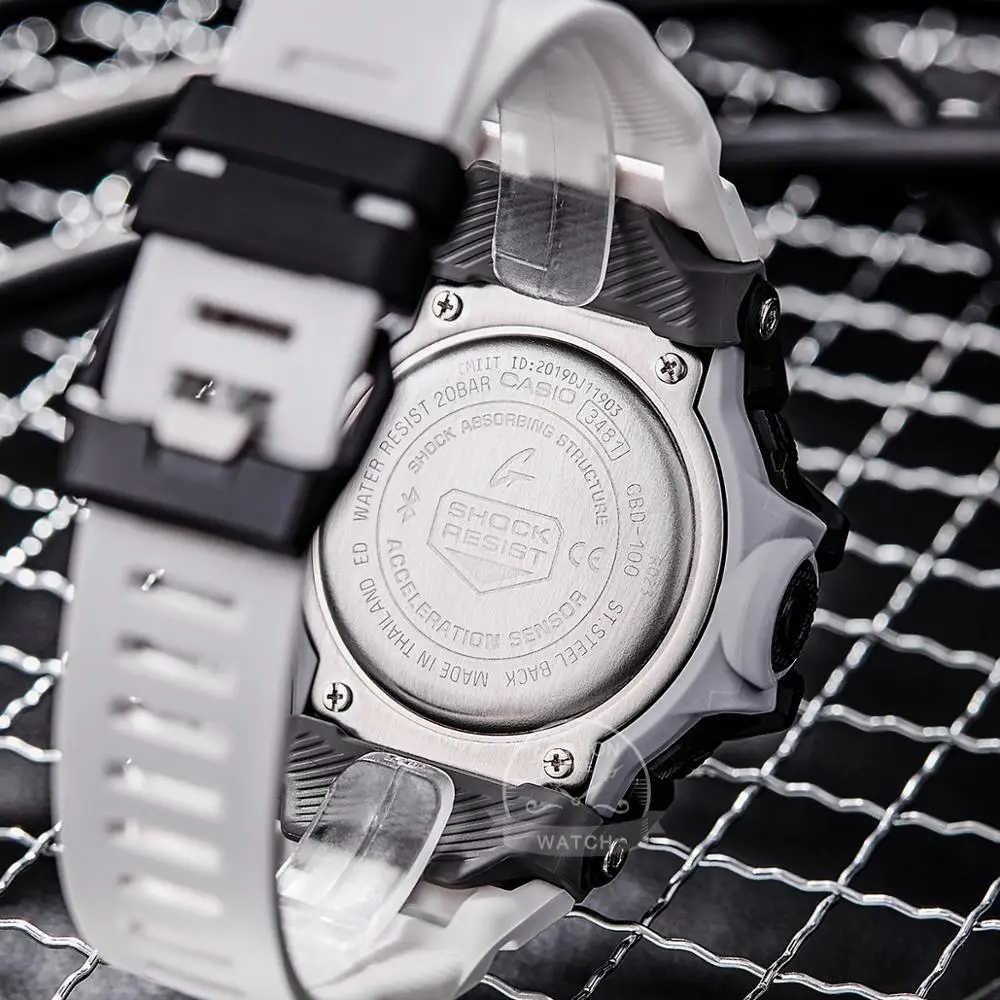 Casio Watch men G-SHOCK top brand luxury set Multifunctional Bluetooth Smart Watch Pedometer Training Sport men watch GBD100
