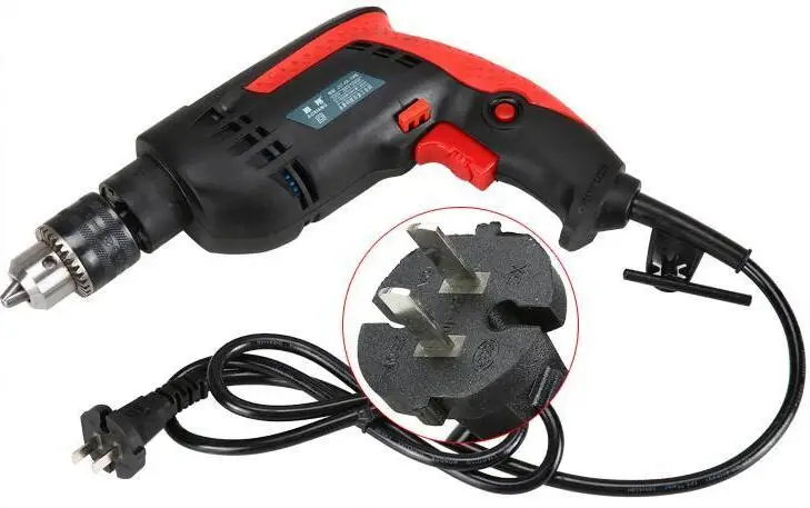 

Drill 220V 1200W Speed Adjustable 13mm AC Impact Drill Electric Hammer Electric Drill Power Drill Woodworking Power Tool