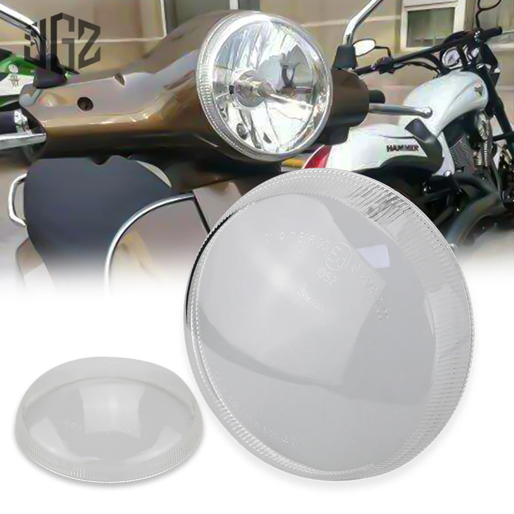 Motorcycle PC Transparent Headlight Cover Clear Lamp Shell for VESPA LX 125 150 2013 - 2015 2016 2017 2018 2019 2020 Accessories