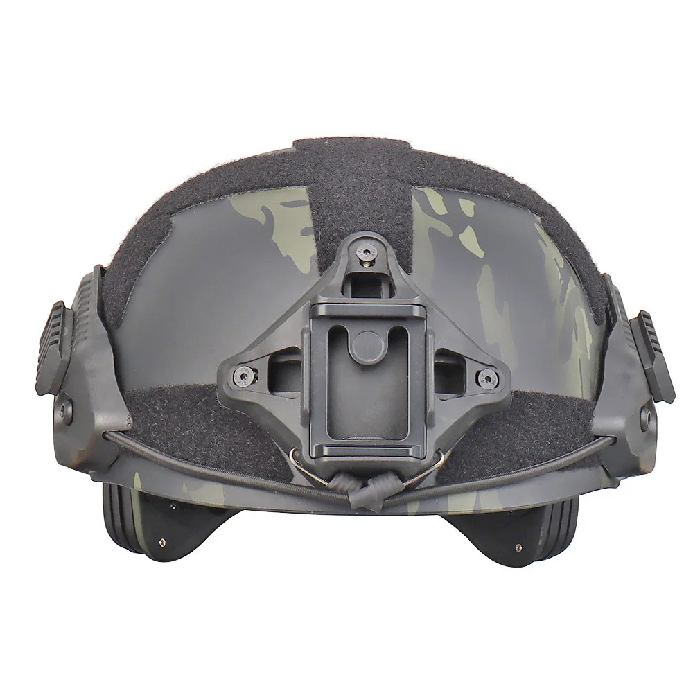 Casco de caza táctico MK, equipo safy de caza al aire libre, senderismo, ciclismo, accesorios de protección, ABS, nailon, Unisex