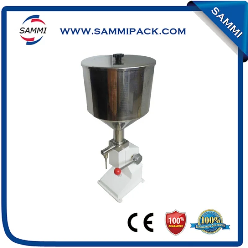 

China Supplier Stainless Steel Manual Cream Oil Liquid Filling Machine 5-50ml