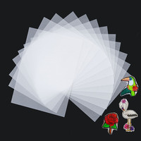 20/10Pcs Frosted Shrink Plastic Art Film DIY Handicraft Charms Blank Shrinky Paper Handmade Fun Tag Earrings Gift Accessories