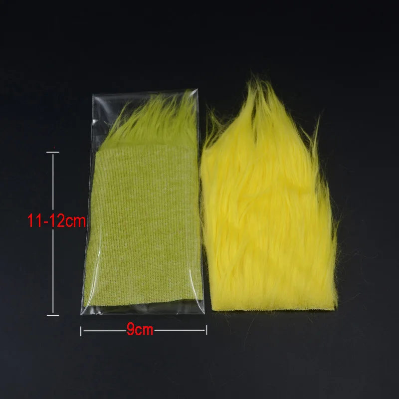 5bags Fly Tying Longest Hairy Craft Fur Fly Body&Tail Materials 3.5-5\