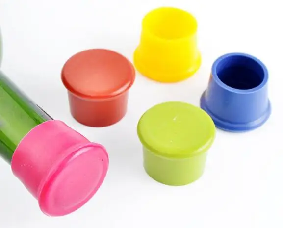 

Reusable Silicone Wine Beer Bottle Cap Stopper Home Kitchen Bar Tools Drink Saver