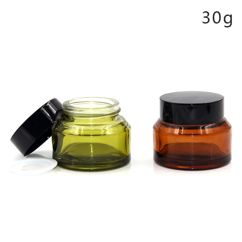 Wholesale Stock 30g Skin Care Cosmetic Containers Travel Packing Eye Cream Pot Jars 30g Face Cream Containers