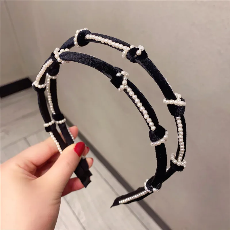 

Fashion Exquisite rhinestone bows Hair Hoop Headband Hairband for Women Girls Shining Hair Band Hair Accessories 2018 New