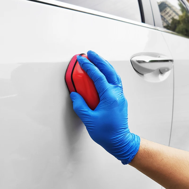 Limpiador de pintura para el cuidado del coche, barra de arcilla mágica, bloque de velocidad 2,0, esponja de limpieza para encerar Marflo,