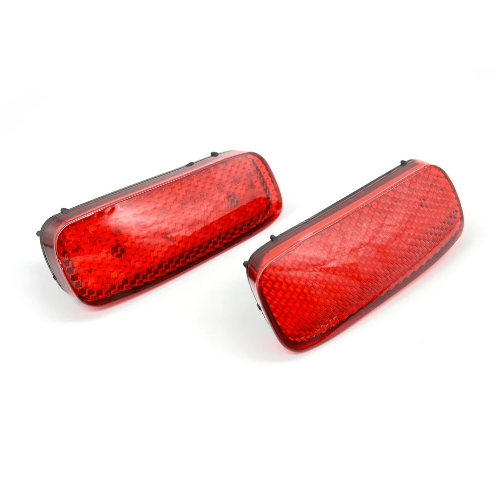 2-in-1 LED Rear Bumper Reflector Running Warning Light Brake Stop Light For Peugeot 107 206 607 For Citroen C1 C5 For Fiat Scudo