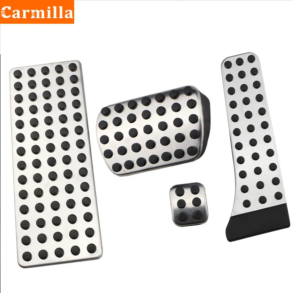 Stainless Steel Pedal for Mercedes Benz C E S GLK SLK CLS SL-Class W203 W204 W211 W212 W210 W205 Accelerator Brake Footrest Pad