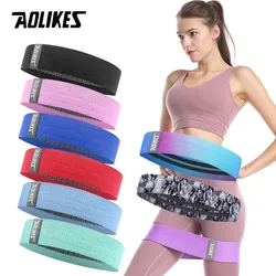 AOLIKES Fitness Elastic Booty Band For Sports Home Hip Circle Loop Resistance Band Workout Exercise for Legs Thigh Glute