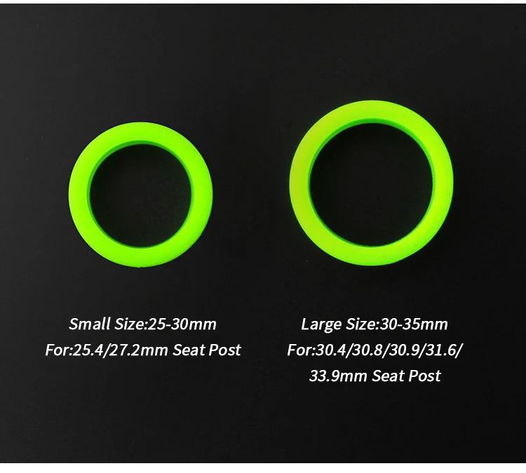MUQZI Bicycle Seat Post Silica Gel Waterproof Dust Cover Elasticity Durable Rubber Ring MTB Road Bike Seatpost Protective Case