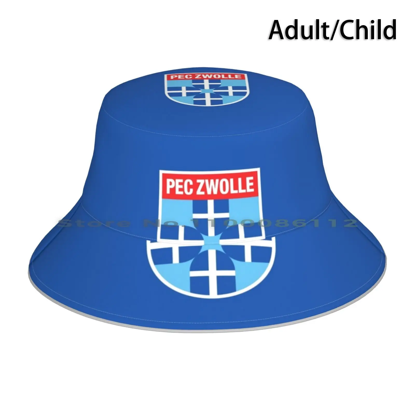 Pec Zwolle Bluefingers Bucket Hat Sun Cap Peczwolle Blauwvingers Eredivisie Scheerenveen Fcutrecht Fcgroningen Fctwente