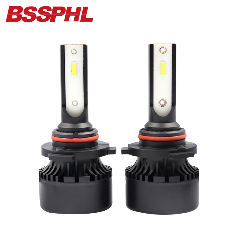 BSSPHL Auto LED Light LED Bulbs 12V 9005 Car Head light replacement bulbs fast start lemon-yellow