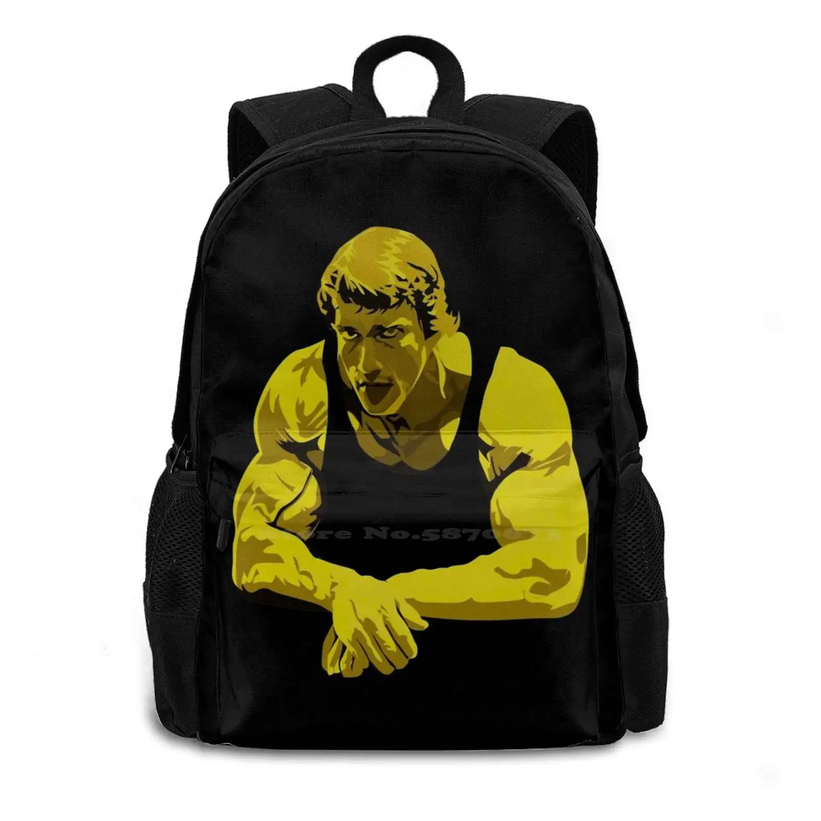 Zaino per camicia Arnold S-Gym per borsa da viaggio per laptop da scuola per studenti Arnodl Swarzaneger Schwarzenegger Bodybuilder Bodybuilding