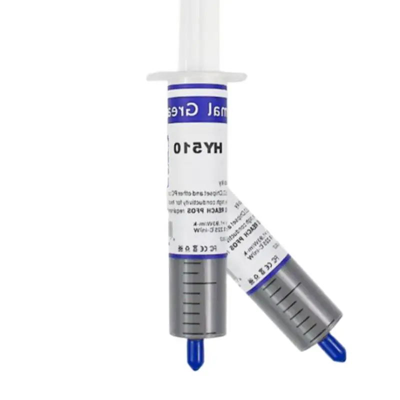 30G thermal grease HY510 thermally conductive composite silicone paste Syringe type chip thermal paste for computer GPU CPU