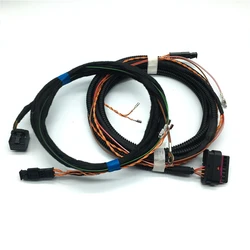 Car Front Camera Lane change keeping Lane assist ACC Adaptive Control Cruise Wiring Harness Cable For VW Tiguan 2Q0 907 572 J M