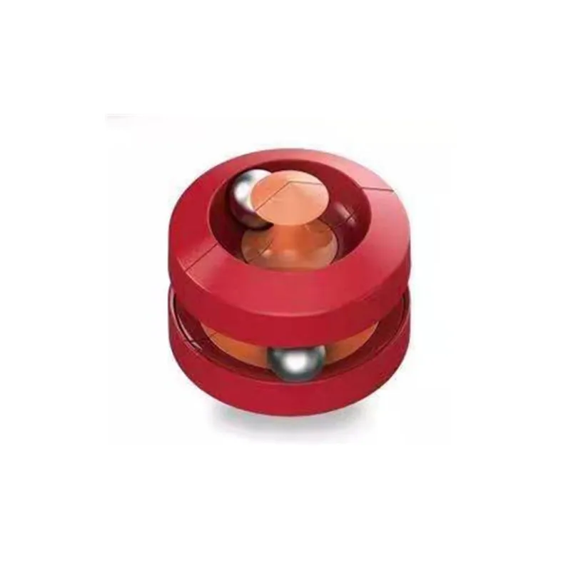 Cube de décompression anti-Stress, jouets tendance pour enfants, boule de piste, haut rotatif, Fidget, cadeau de bureau, Spinner pour adultes