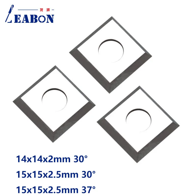 Lame compacte remplaçable en carbure, couteau pour le travail du calcul, raboteuse avec tête de coupe à broche en spirale 12-50mm, 10 pièces