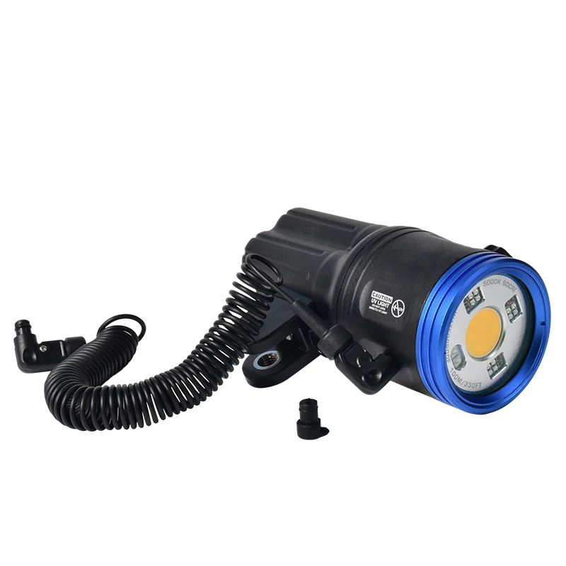 Imagem -03 - Luz Estroboscópica Subaquática Seafrogs Velocidadelight Flash Light Fotografia Ipx8 Impermeável Mergulho Cores 100m 330ft 5000lm