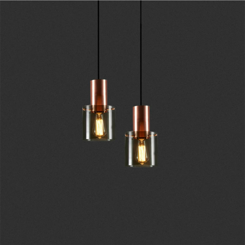 

Modern Glass Pendant Lamp Led Hanging Light Fixture Living Dining Bedroom Bedside Bar Decor Minimalist Lighting Nordic Luminaria