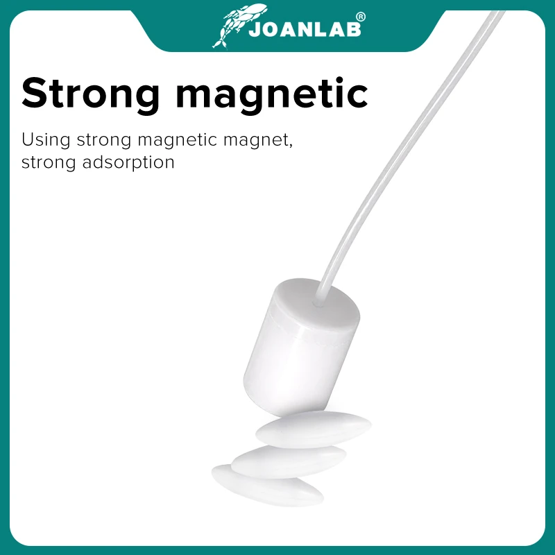 JOANLAB Official Store 400mm 600mm PTFE Magnetic Stirrer Stir Bar Retriever - Bendable Polyethylene Anti-Corrosive Lab Supplies