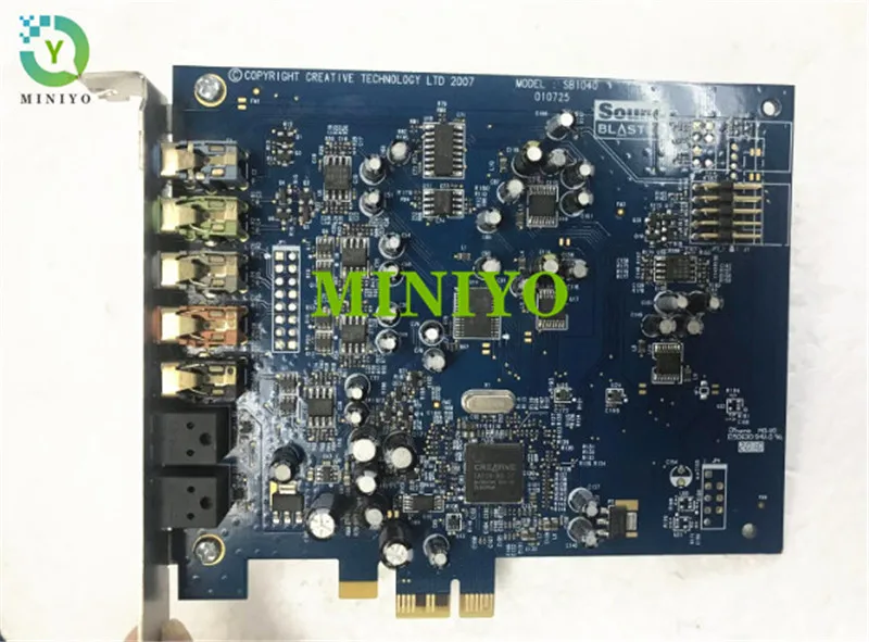 High Quality For disassemble Creative SB0820 SB1040 Sound Blaster X-Fi Xtreme Audio PCI-E Sound Card