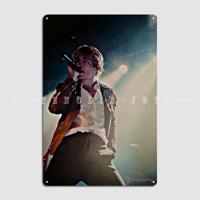 Ross Lynch Live Metal Sign Pub Cinema Retro Wall Decor Tin Sign Posters