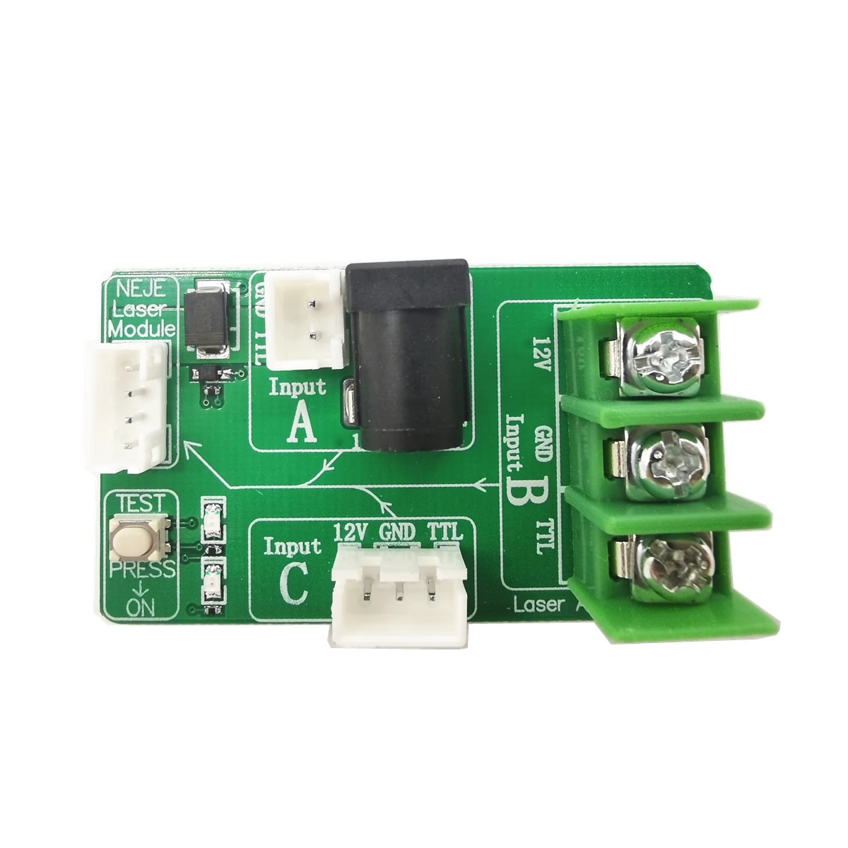 NEJE Laser Module Interface Adapter Board Connector for Laser Cutting Engraving Machine 2pin, 3pin, 4pin Interface Adapter