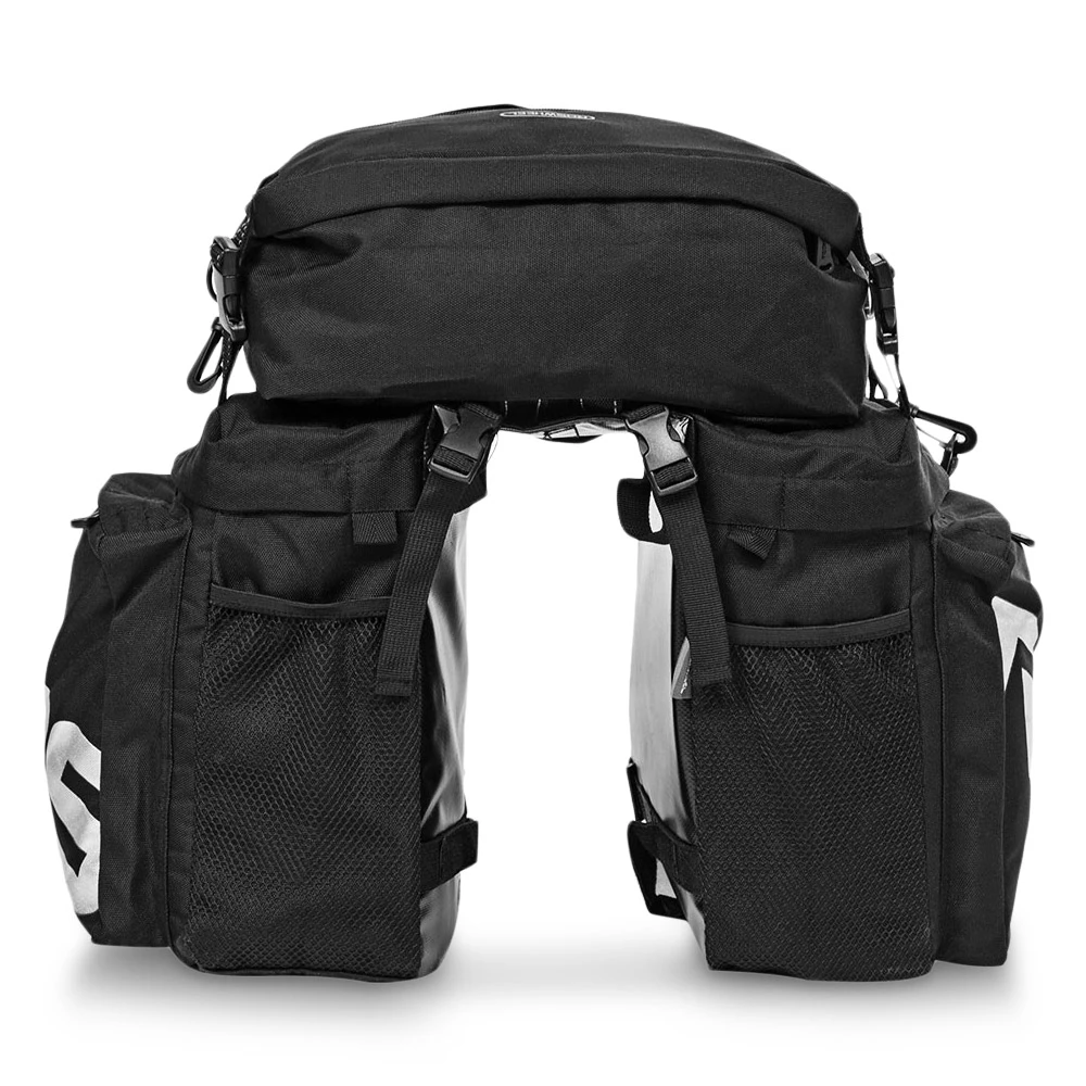 Bicycle Bag Mountain Road 3 in 1 Trunk Bags MTB Cycling Rear Rack Tail Seat Pannier Luggage Carrier Pack Basket Accessories