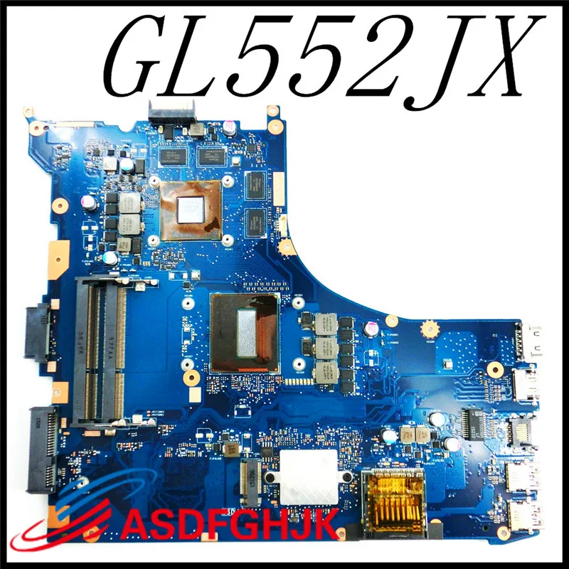 Original GL552JX Motherboard REV2.0 GTX950M/2G I7-4720CPU For ASUS FX-plus ZX50J ZX50JX GL552J GL552JX Laptop Mainboard