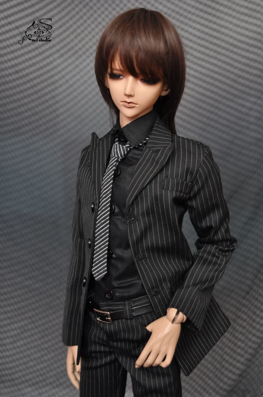 

1/4 1/3 BJD Outfits doll Striped suit clothing Accessories for BJD/SD ID72 Strong uncle,not include doll,shoes,wig and other