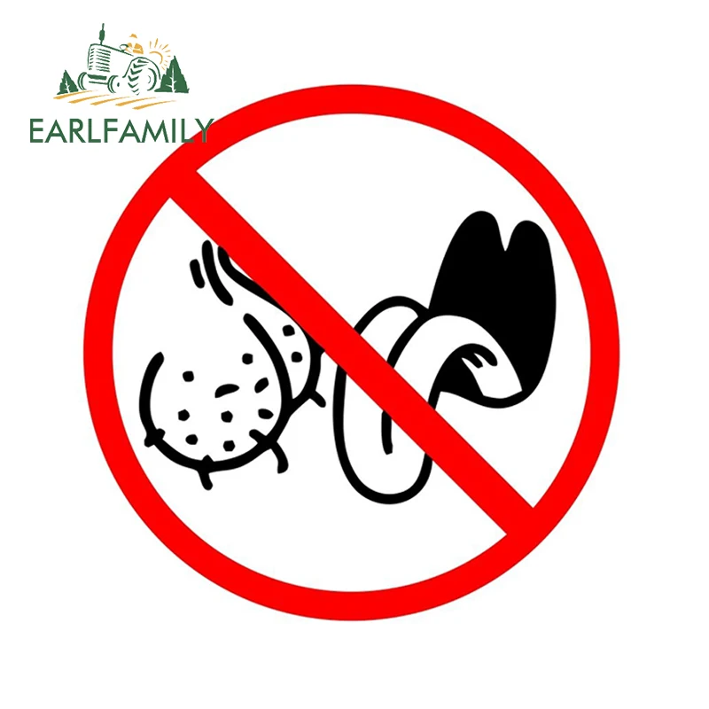 EARLFAMILY 13cm x 13cm NO BAG LICKERS Funny Hard Hat Stickers Funny Decals Auto Motorcycle Decoration Sticker Car Styling