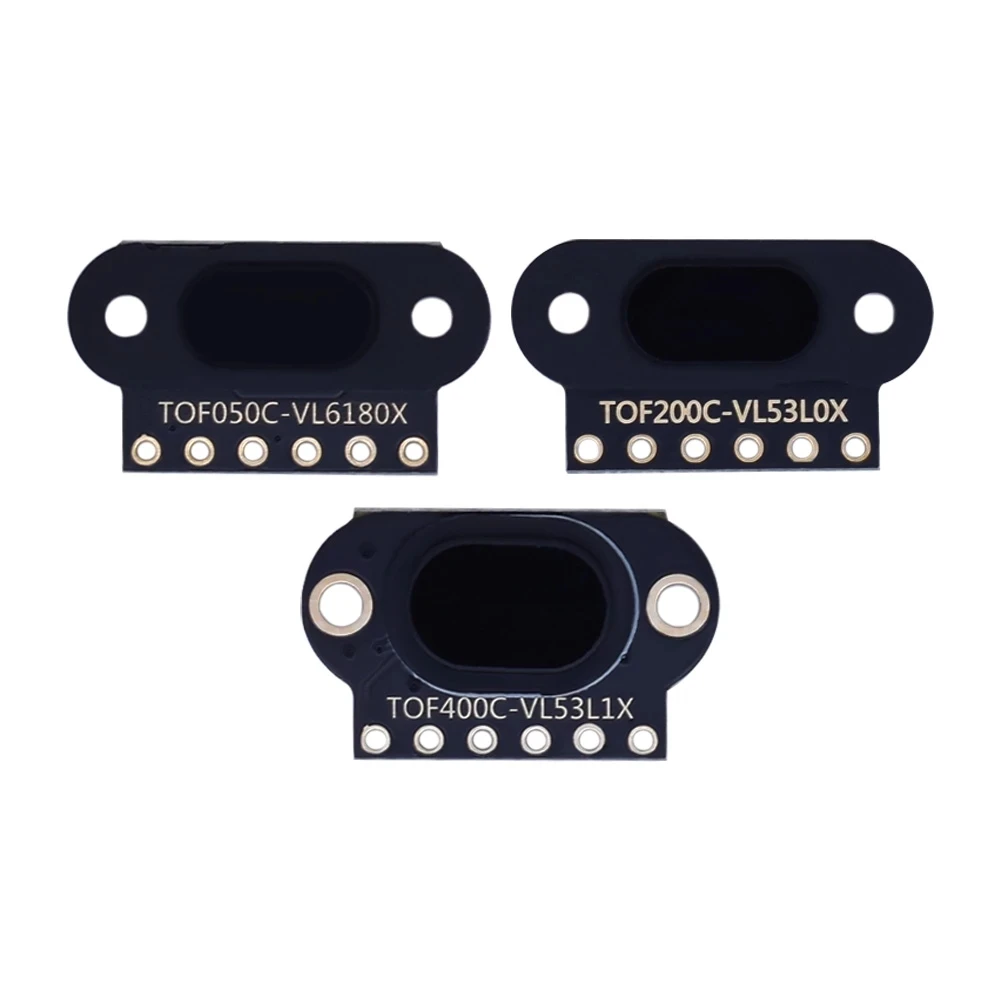 TOF050C 200C 400C laser ranging sensor module TOF time-of-flight distance IIC output for arduino VL6180 VL53L0X VL53L1X