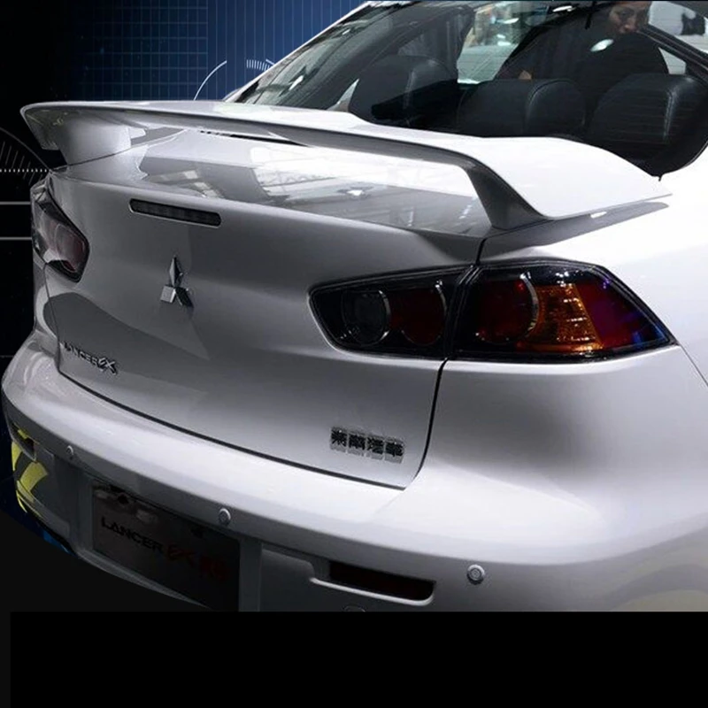 For LANCER EX Spoiler High Quality ABS Material Car Rear Wing Primer Color Rear Spoiler For Mitsubishi LANCER Spoiler 2010-2016 view 3