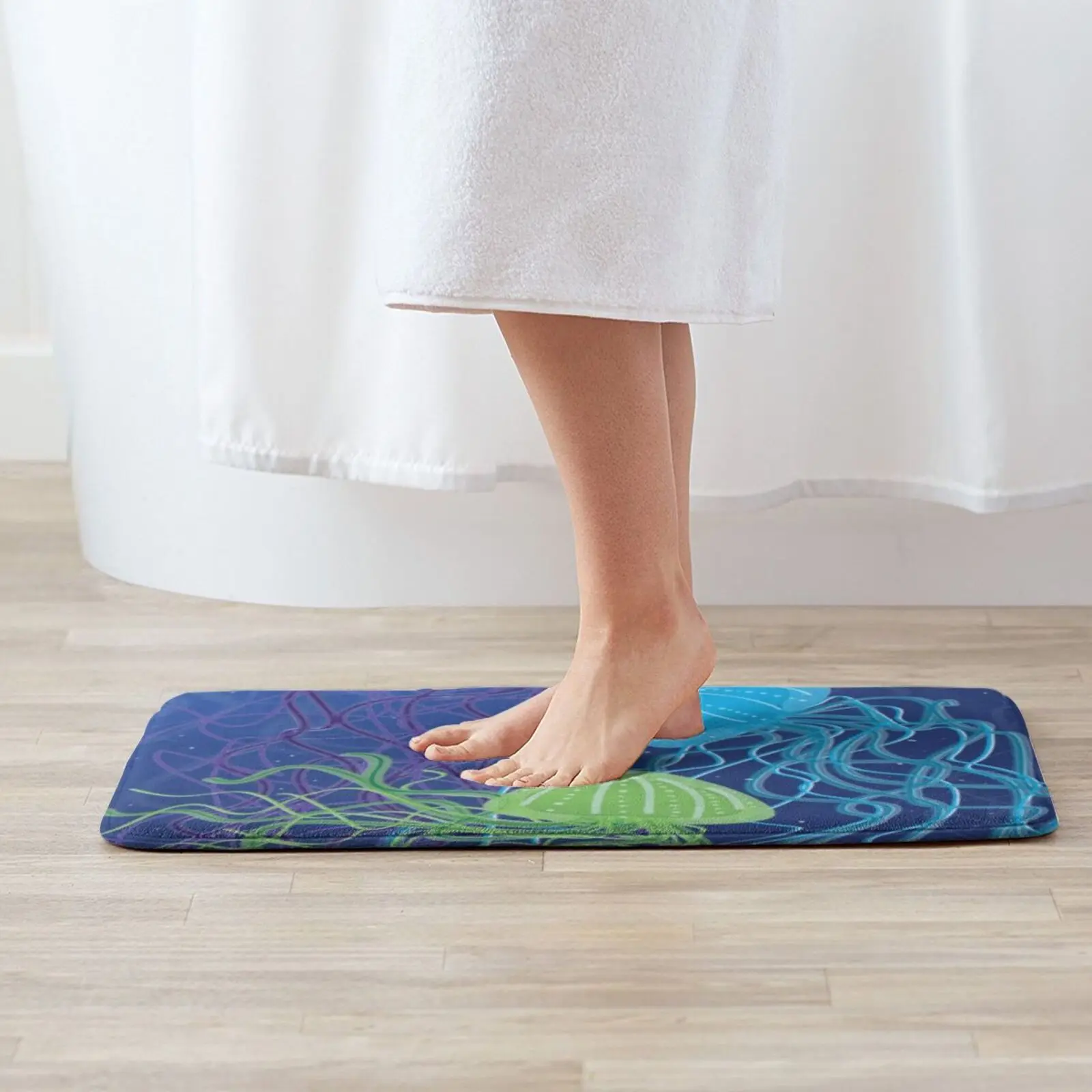 Ethereal Entrance Door Mat Bath Mat Rug English Bull Dog Anti-Slip Bedroom Kitchen Foot Mat Floor Carpet