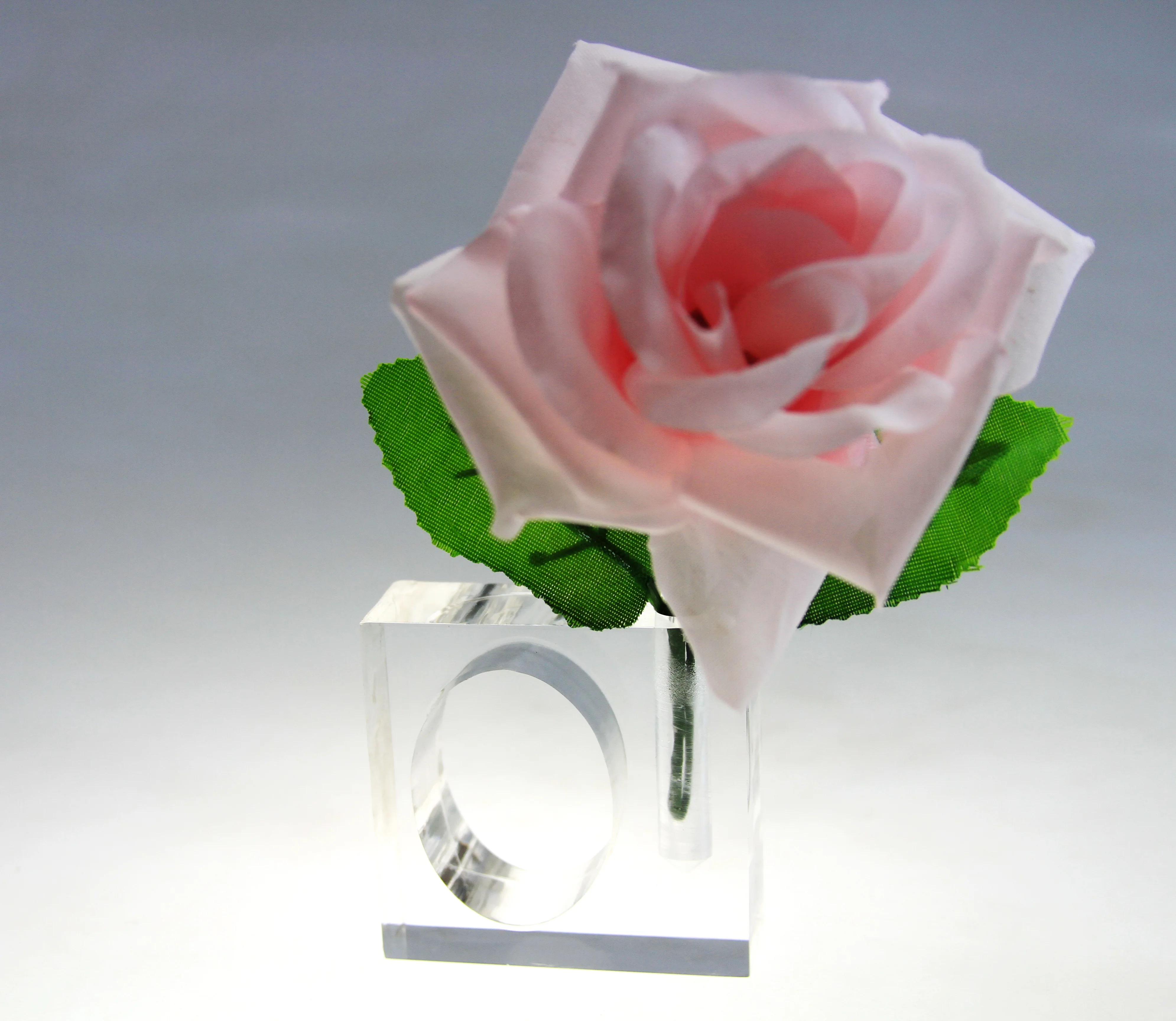 qn17111501silk flower for napkin ring wedding decoration ring and decoration free shipping 8pcs