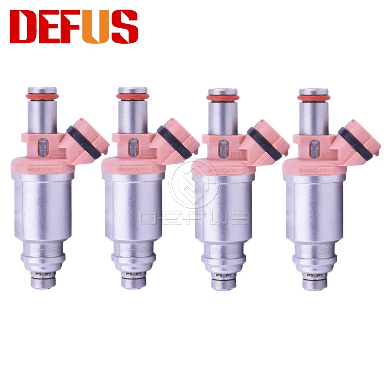 

4x Fuel Injector 23250-74080 Nozzle For Toyota Land Cruiser Lexus LX450 4.5L 92-98 2320974080 Fuel Injection 23209-74080