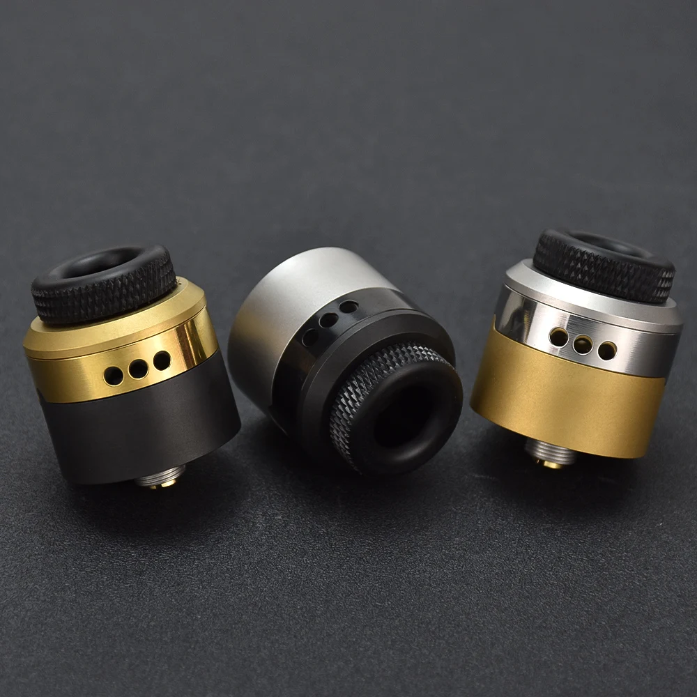 Coilturd AN RDA-atomizador de cigarrillo electrónico vs Dead Rabbit V2 nightmare rda, bobina única o doble, 24mm, 304 SS