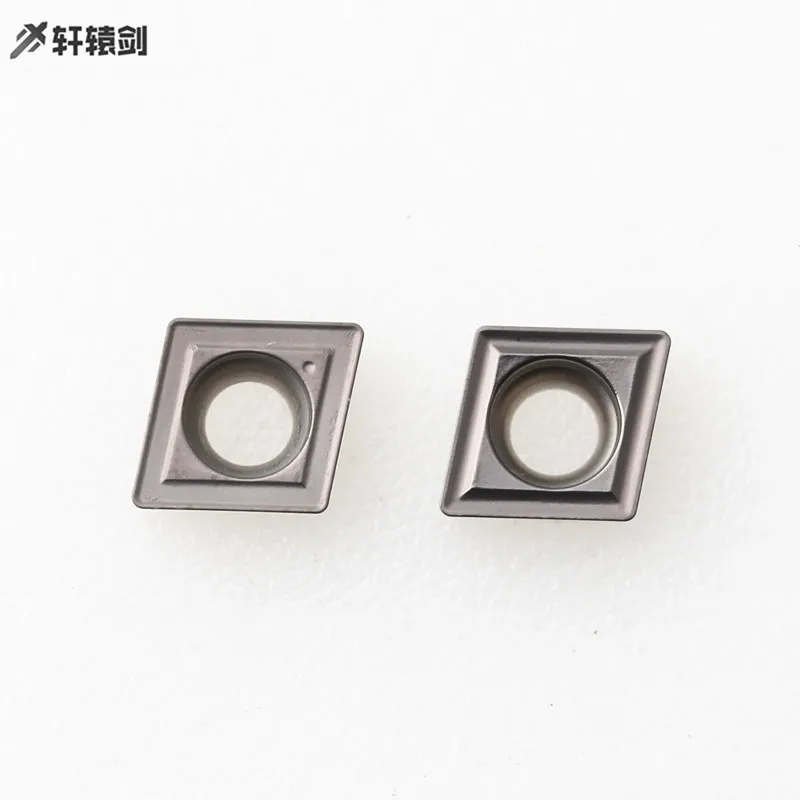 Ferramentas de rotação de lâminas de carboneto, 10 uds ccmt060204 ccmt09t304 tc mt fg ct3000, cnc