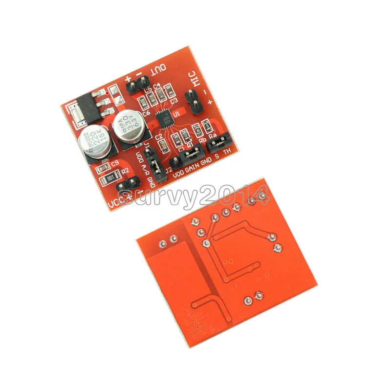 MAX9814 Electret Microphone Amplifier Board Module With AGC Function DC 3.6-12V