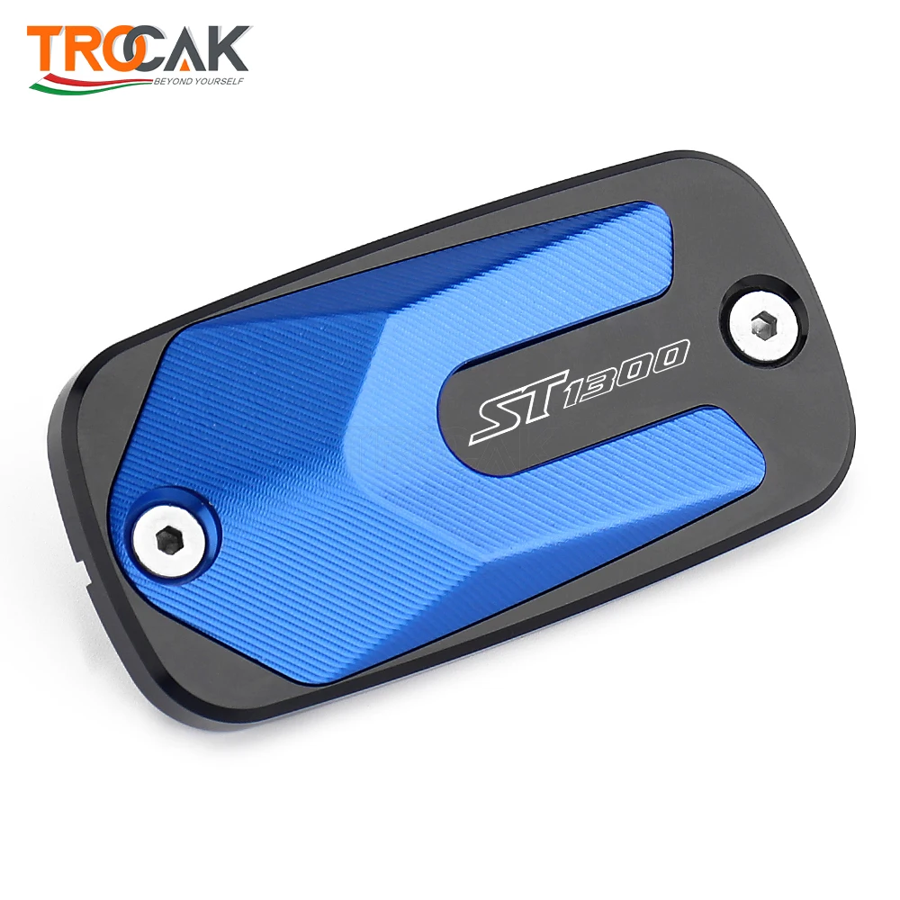 For Honda ST1300 ST-1300 2002 2003 CNC Aluminum Motorcycle Accessories Front Brake Fluid Reservoir Cap Cover Ornamental