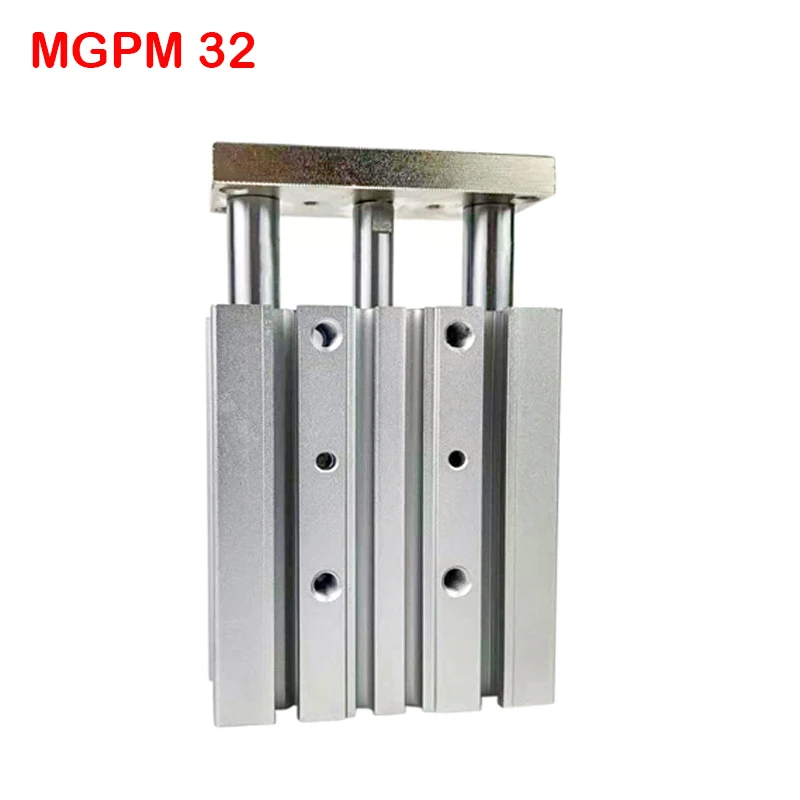 

MGPM32 Series Bore 32mm Stroke 10-300mm For Cylinders Three-axis Double Air Pneumatic Cylinder Pistons