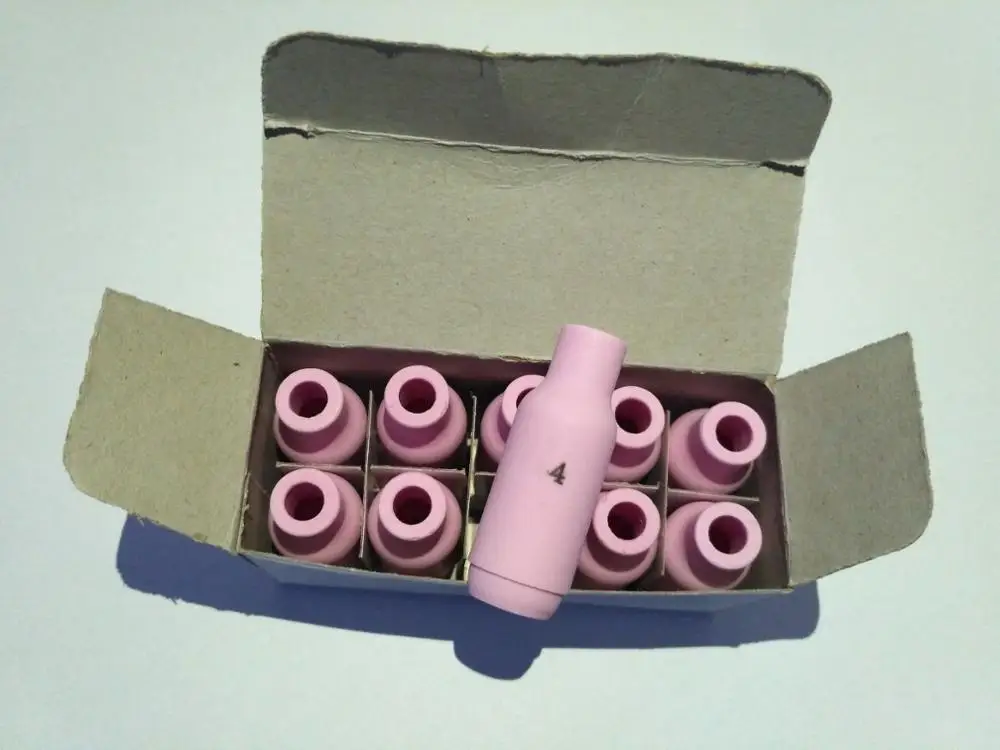 10N46 #8 TIG tig горелка Nozzle Alumina Shield Cup For WP17 18 26 Welding Torch