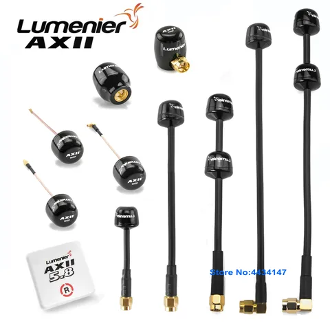 Lumenier AXII 2 Duplo Longo Alcance 5.8GHz 2.2dBi Ganho FPV Antena RHCP para Fatshark EV200D FPV Óculos FPV RC Racing Drone Modelos