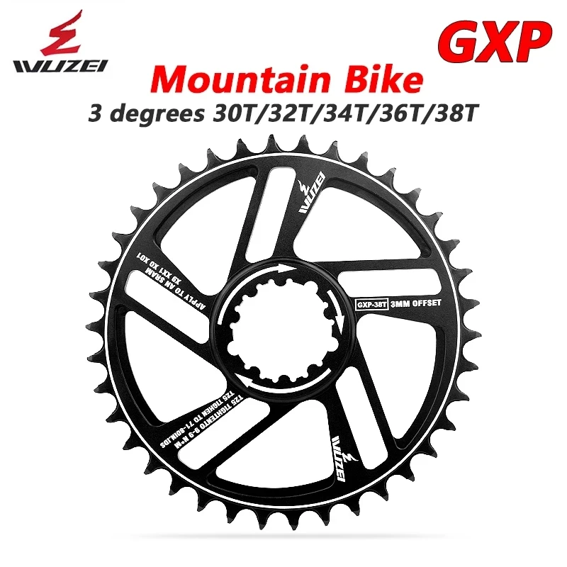 KOCEVLO MTB Chainring 1mm Offset 30T 32T 34T 36T 38T  Bicycle Chainwheel Mountain Bike  Sprockets for SRAM 11/12S SX NX GX GXP