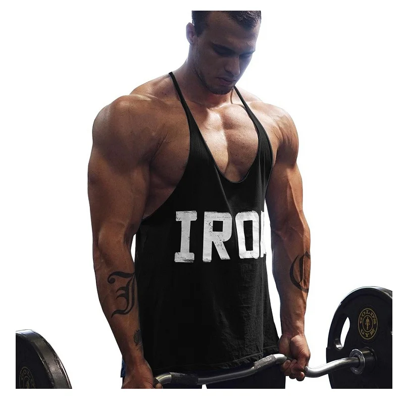 Gym Tank Top Men Fitness Clothing Mens Bodybuilding Tank Tops Summer Gym Clothing for Male Sleeveless Vest Shirts Plus Size