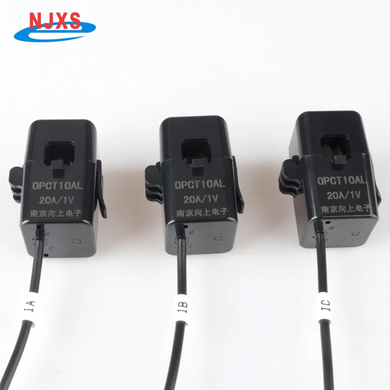 Przekลadnik prฤ
dowy z dzielonym rdzeniem OPCT10AL 5A 10A 20A 30A 50A 60A 1V transformator prฤ
du pomiaru ct AC czujnik prฤ
du SCT013
