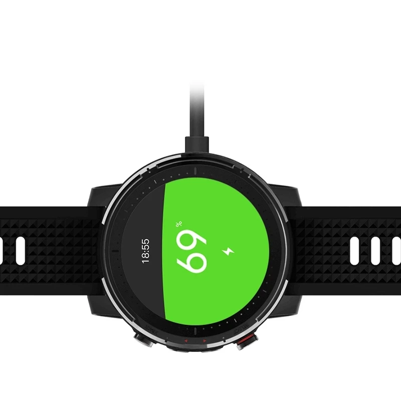 Cargadores para Amazfit Stratos 3 SIKAI, accesorios para relojes inteligentes XiaoMi Huami A1928