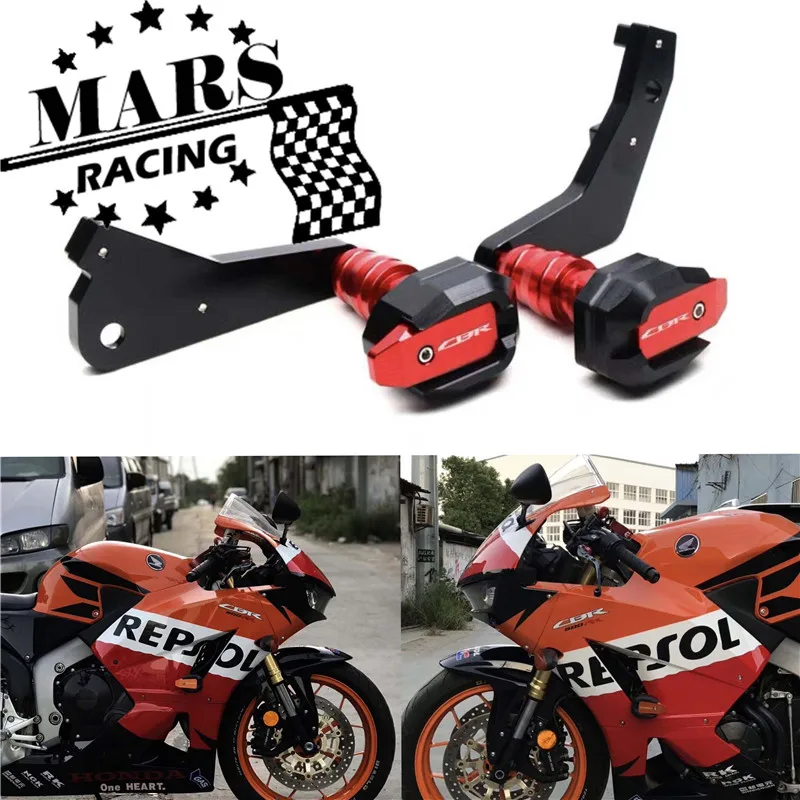 

Motorcycle Falling Protection Frame Slider Fairing Guard Crash Pad Protector For HONDA CBR600RR CBR 600 RR CBR 600RR 2013-2019