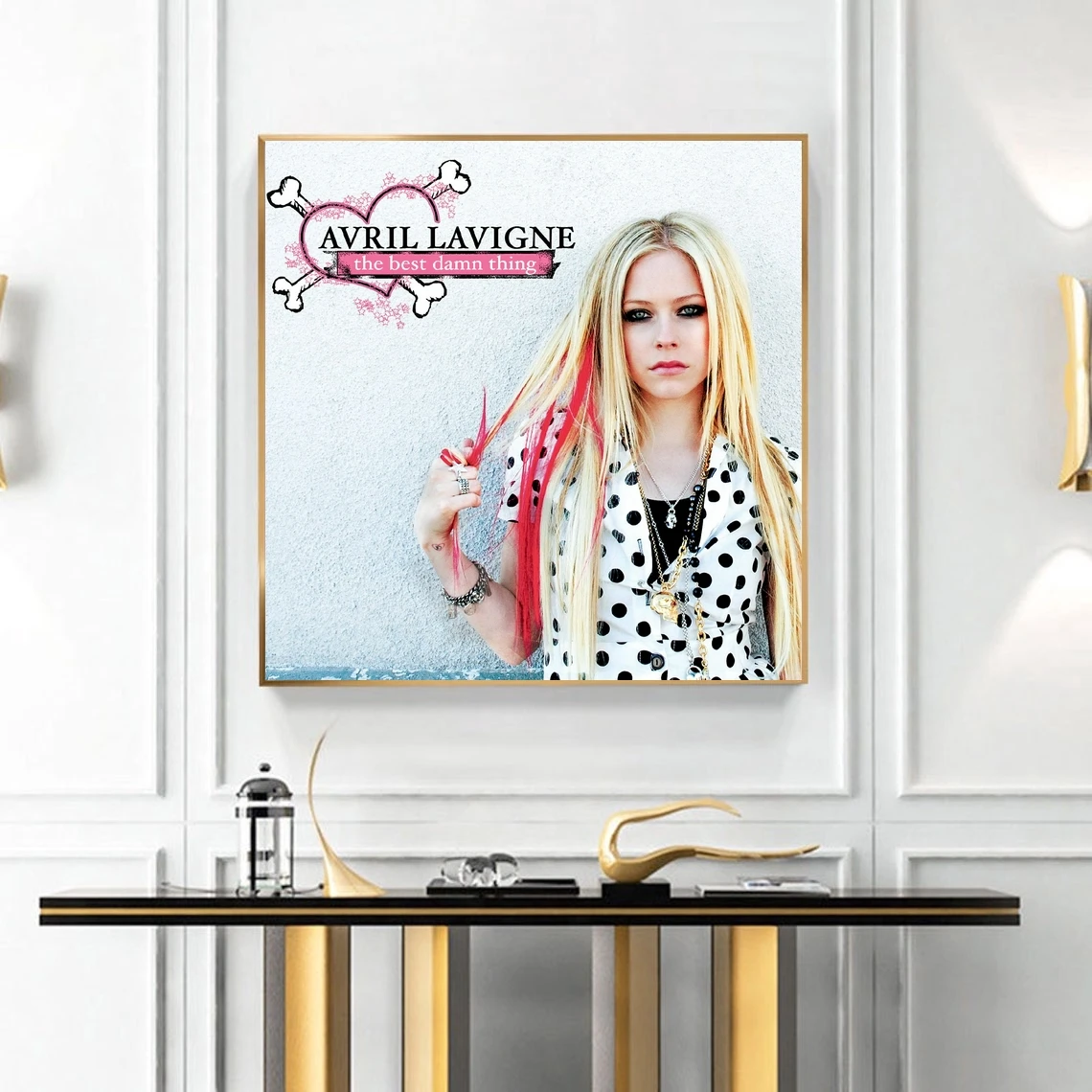 Avril Lavigne The Best Damn Thing Music Album Poster Canvas Art Print Home Decoration Wall Painting ( No Frame )